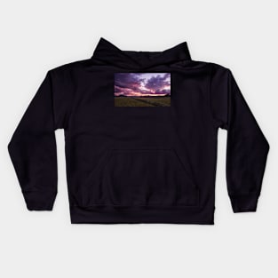 Scenic Sunset Over the Scenic Rim Kids Hoodie